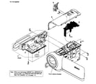 Sony HDR-CX100 overall assy diagram