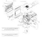 Sony HDR-XR100 overall assy diagram