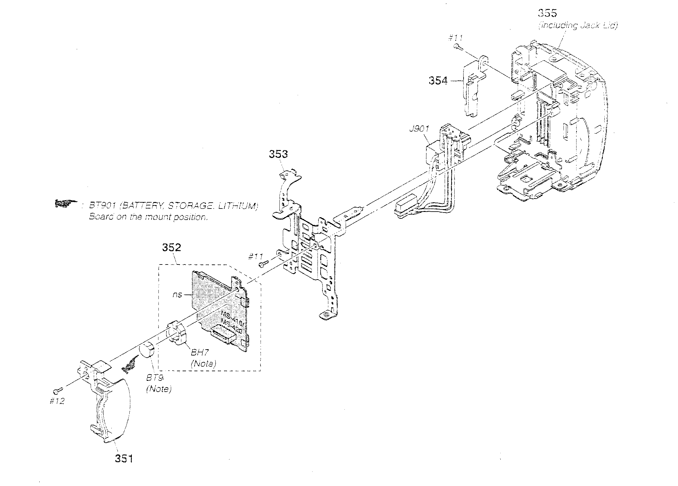 Rear assy