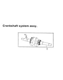 Crankshaft assy