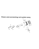 Pisto-rod assy
