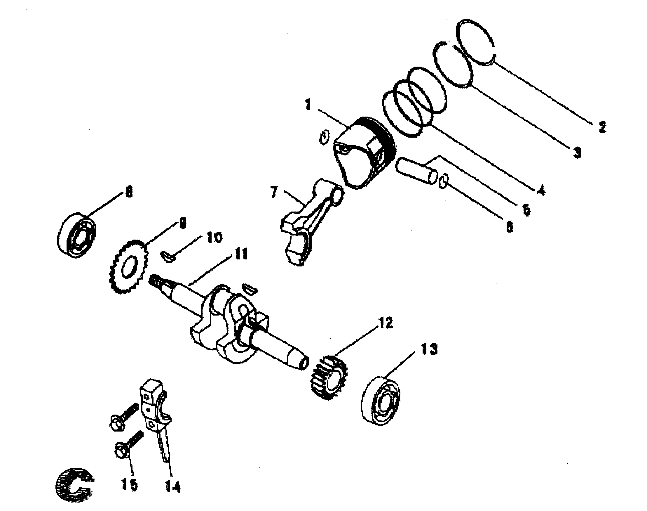 Piston assy