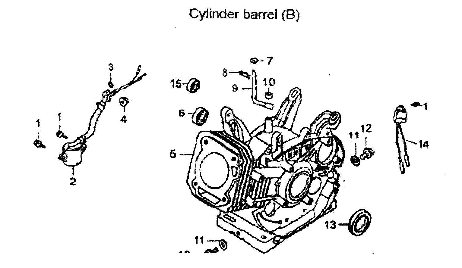 Cylinder barrel