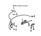 All Power APG3560 ignition assy diagram