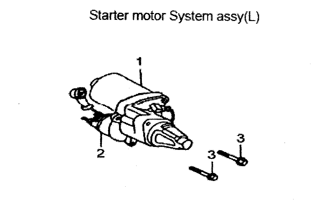 STARTER MOTOR