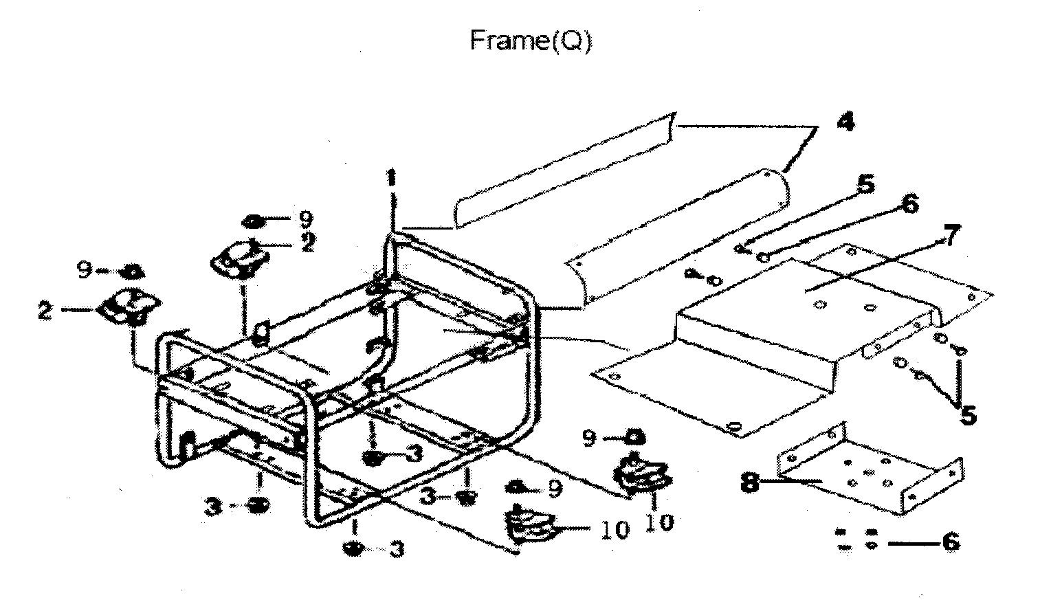 Frame assy