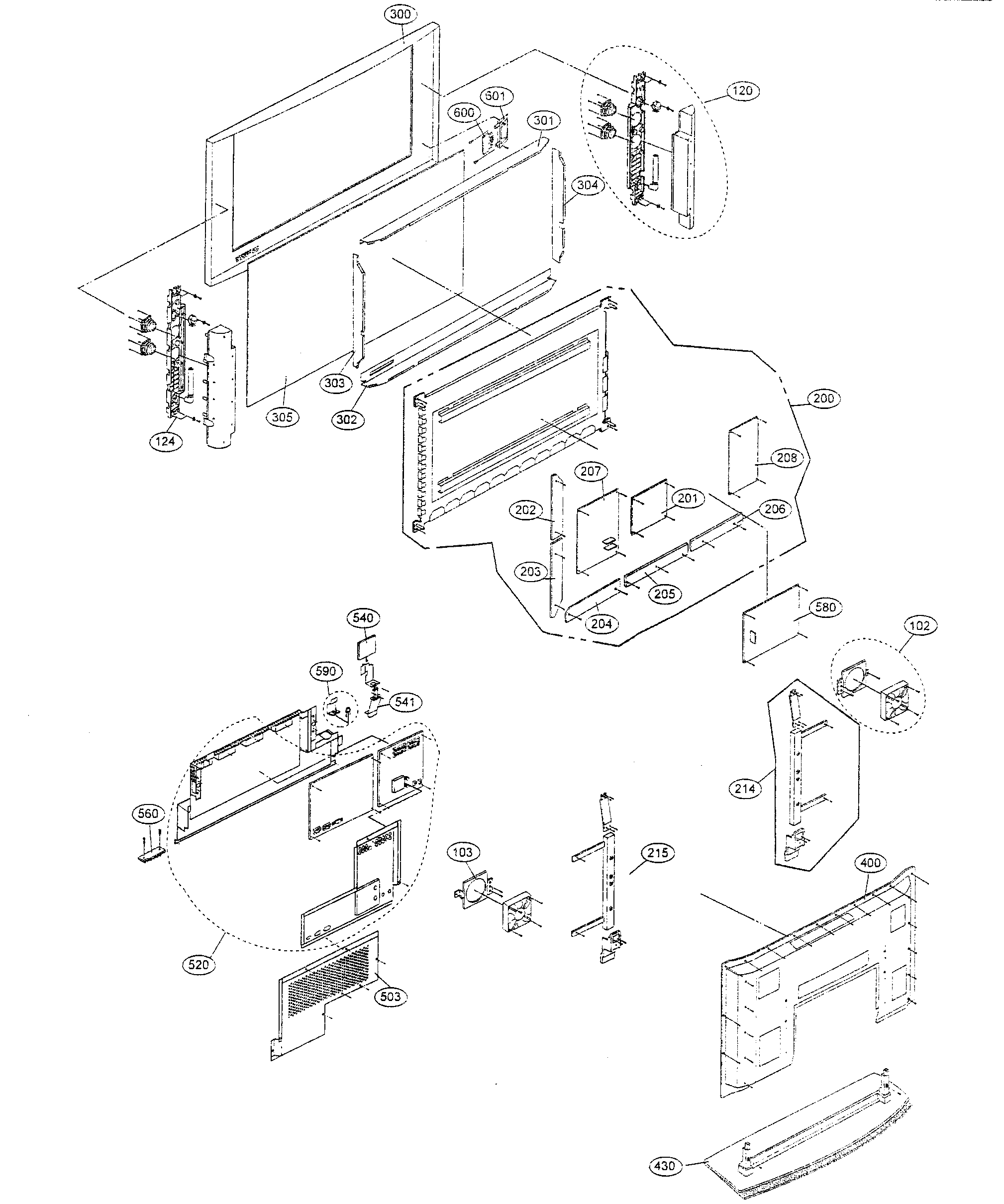 Cabinet assy