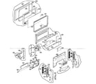 LG RU-50PZ61 cabinet parts diagram