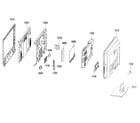 LG 32LC2DUAUSULBM cabinet assy diagram