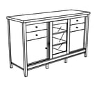 Pacifica 50127 cabinet parts diagram