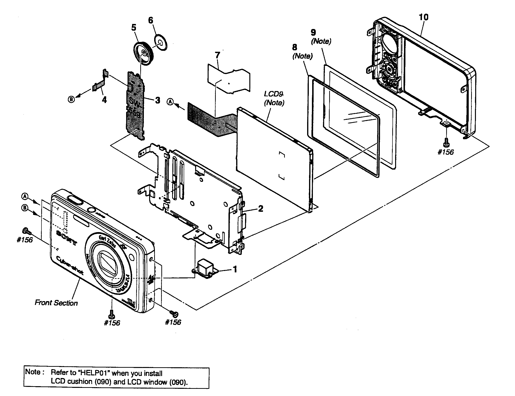 Lcd assy