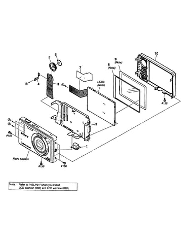 Lcd assy