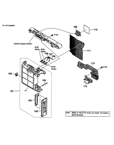 Battery assy