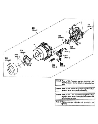 Lens assy