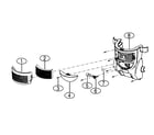 Kenmore 40139000 motor lamp diagram