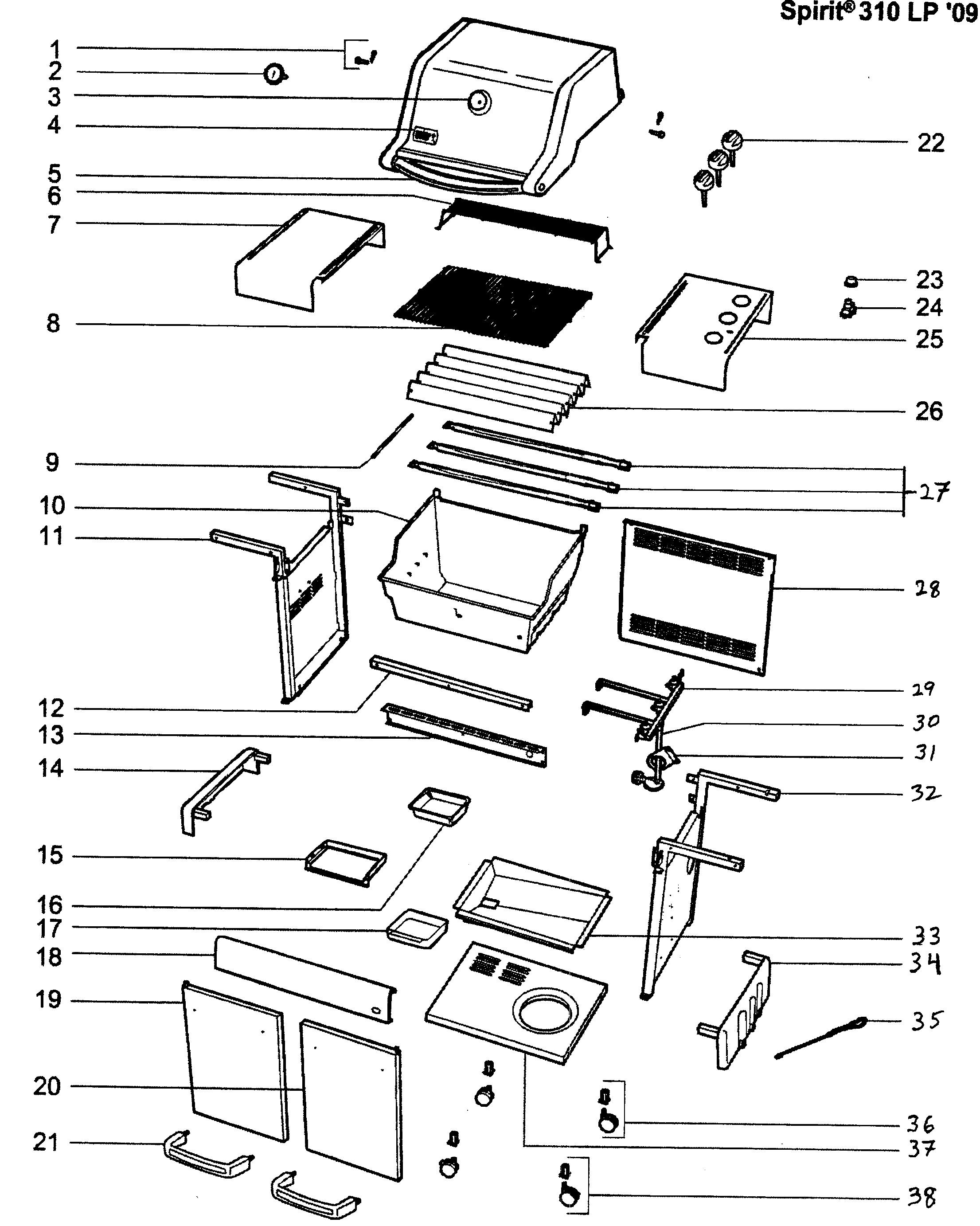 Cabinet assy