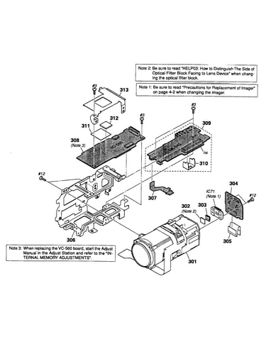 Lens assy