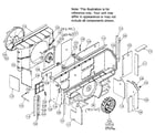 Carrier 52PEA515300CP cabinet parts diagram