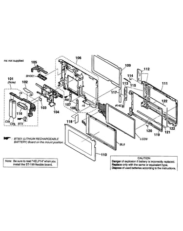 Lcd assy