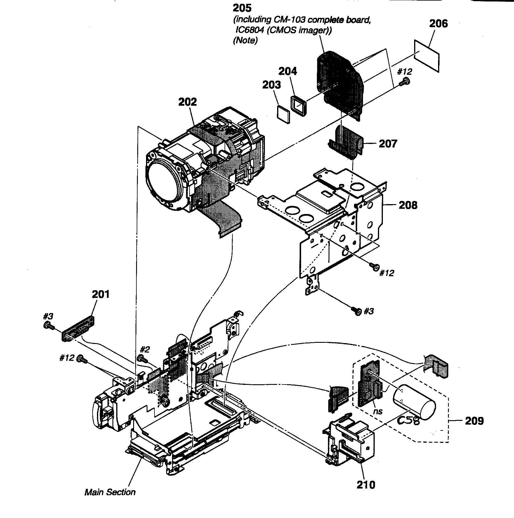 Lens assy