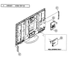 Sony KDL-32XBR9 chassis assy diagram