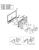 Cabinet/lcd assy