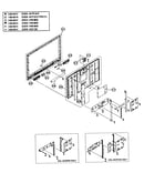 Cabinet/lcd assy