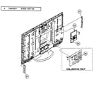 Sony KDL-46V5100 chassis assy diagram