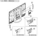 Sony KDL-46S5100 chassis assy diagram