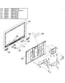 Cabinet/lcd assy