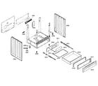 Bosch HEI7132U/01 drawer assy diagram