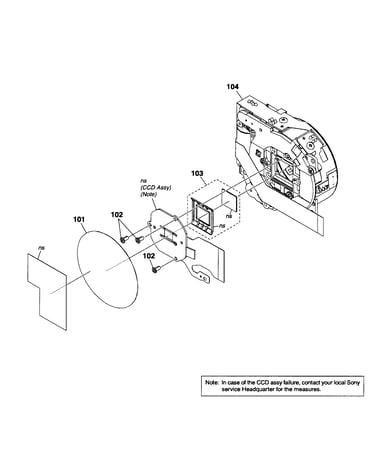 Lens assy