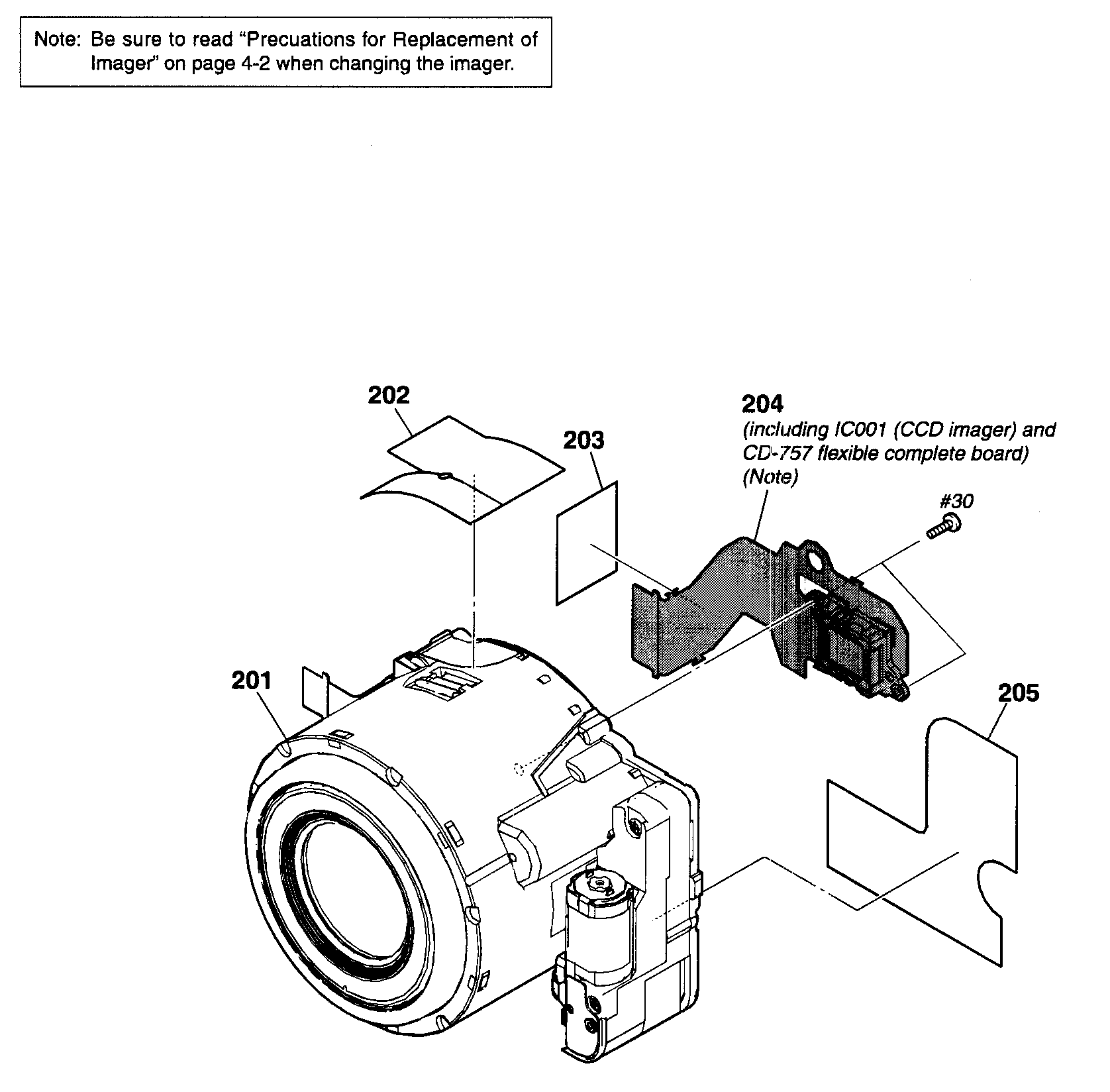 Lens assy