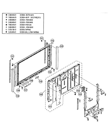 Front/lcd assy