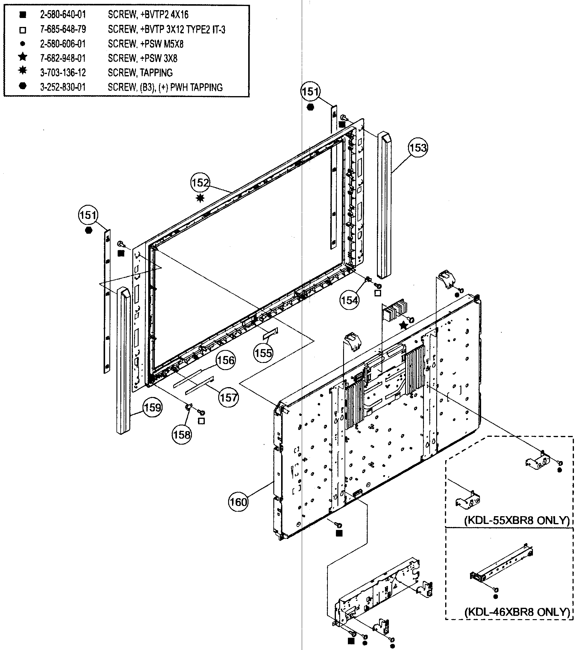 Front/lcd assy