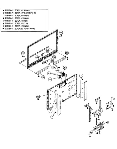 Front/lcd assy