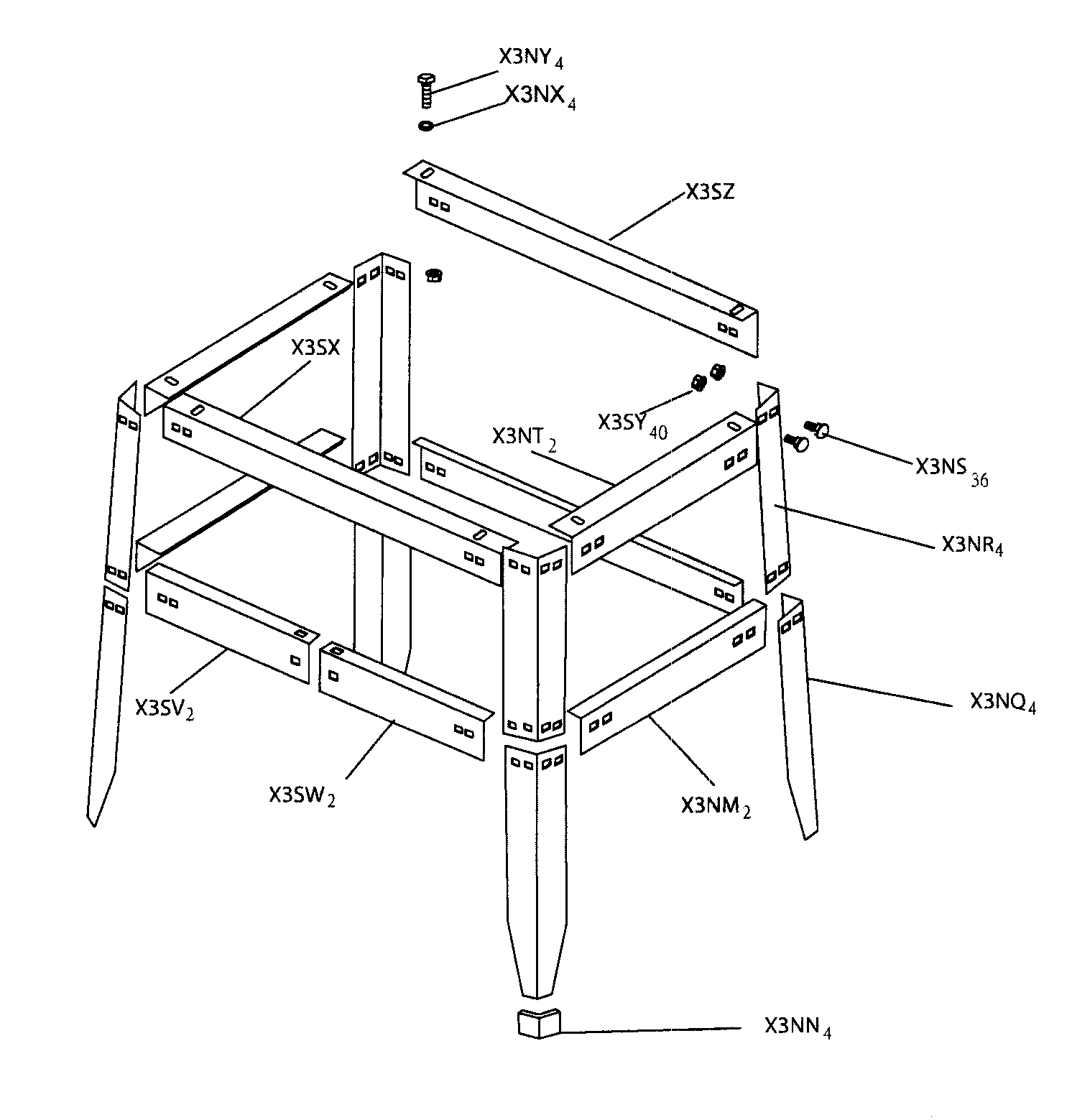 Stand assy