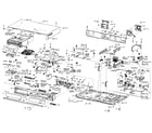 Panasonic SA-PT670P cabinet parts diagram