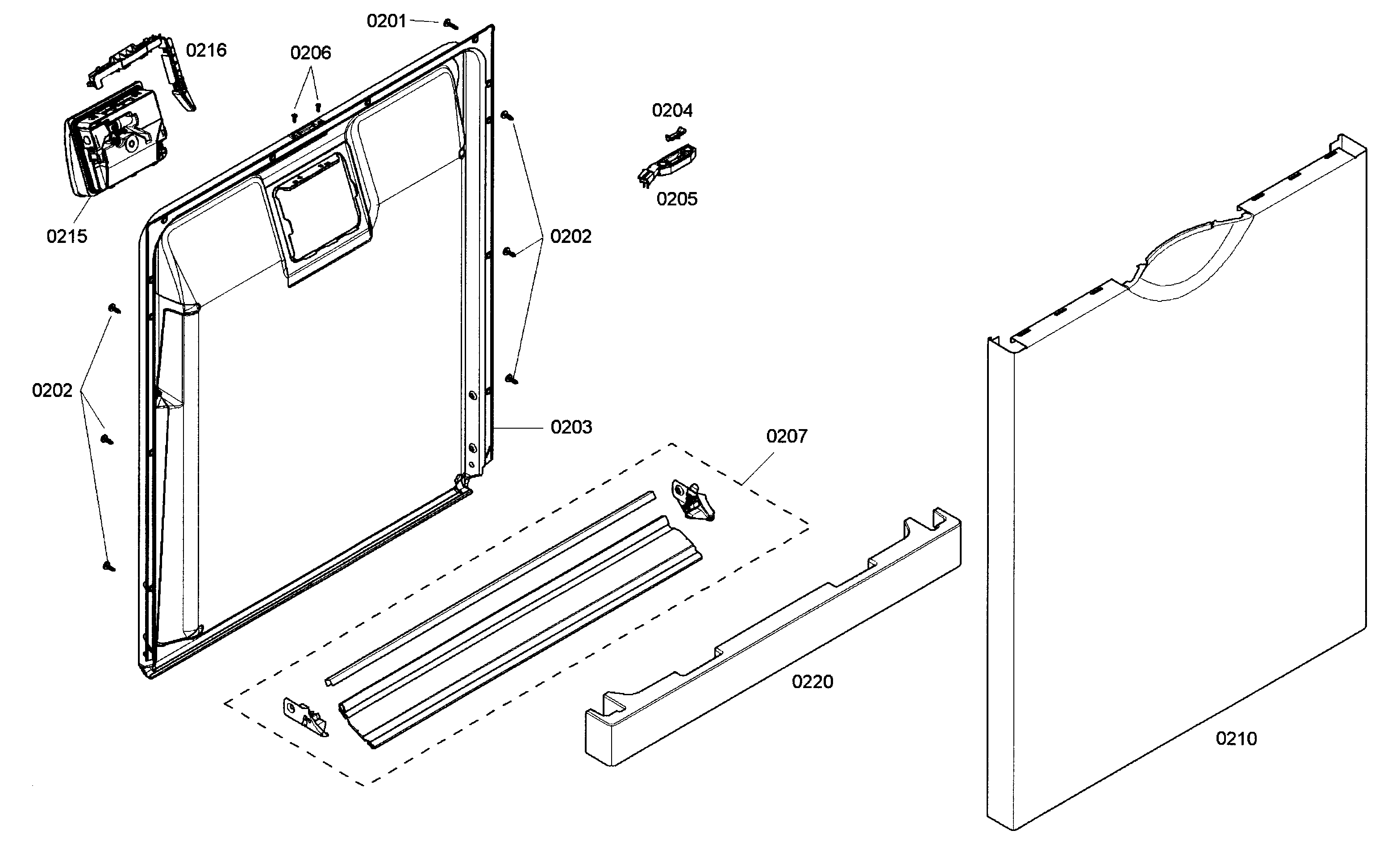 DOOR ASSY