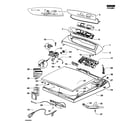 Fisher & Paykel IWL16-96160B top assy diagram