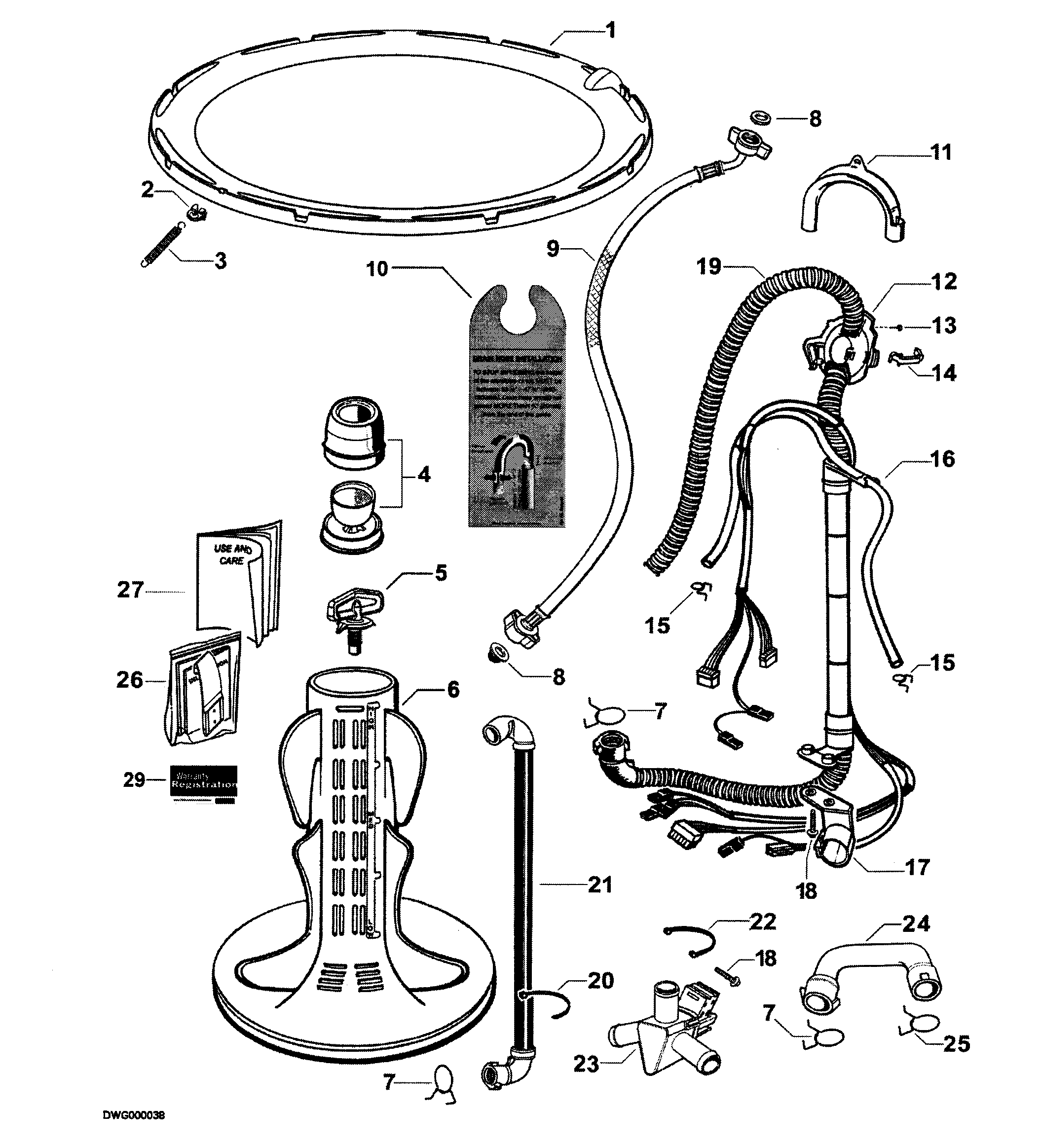 Agitator assy
