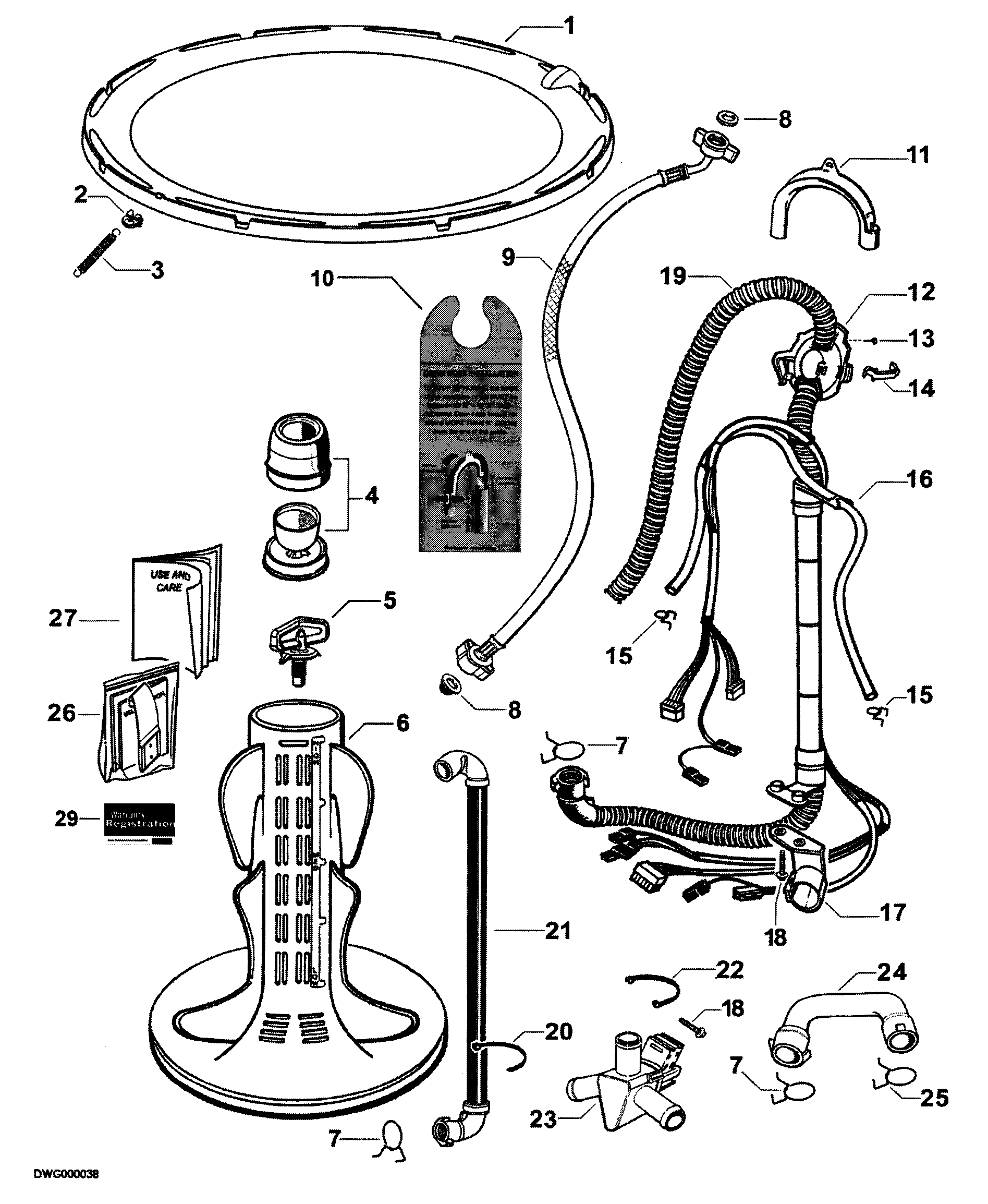 Agitator assy