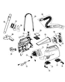 Canister vacuum