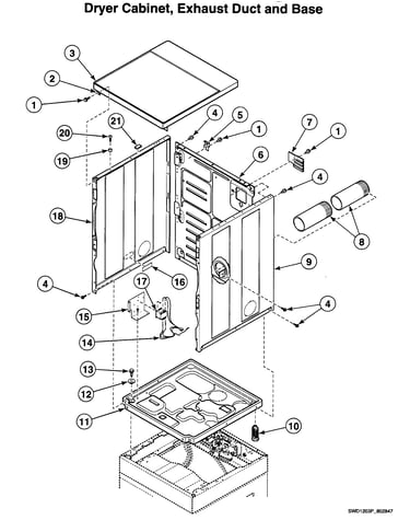 Dryer cabinet