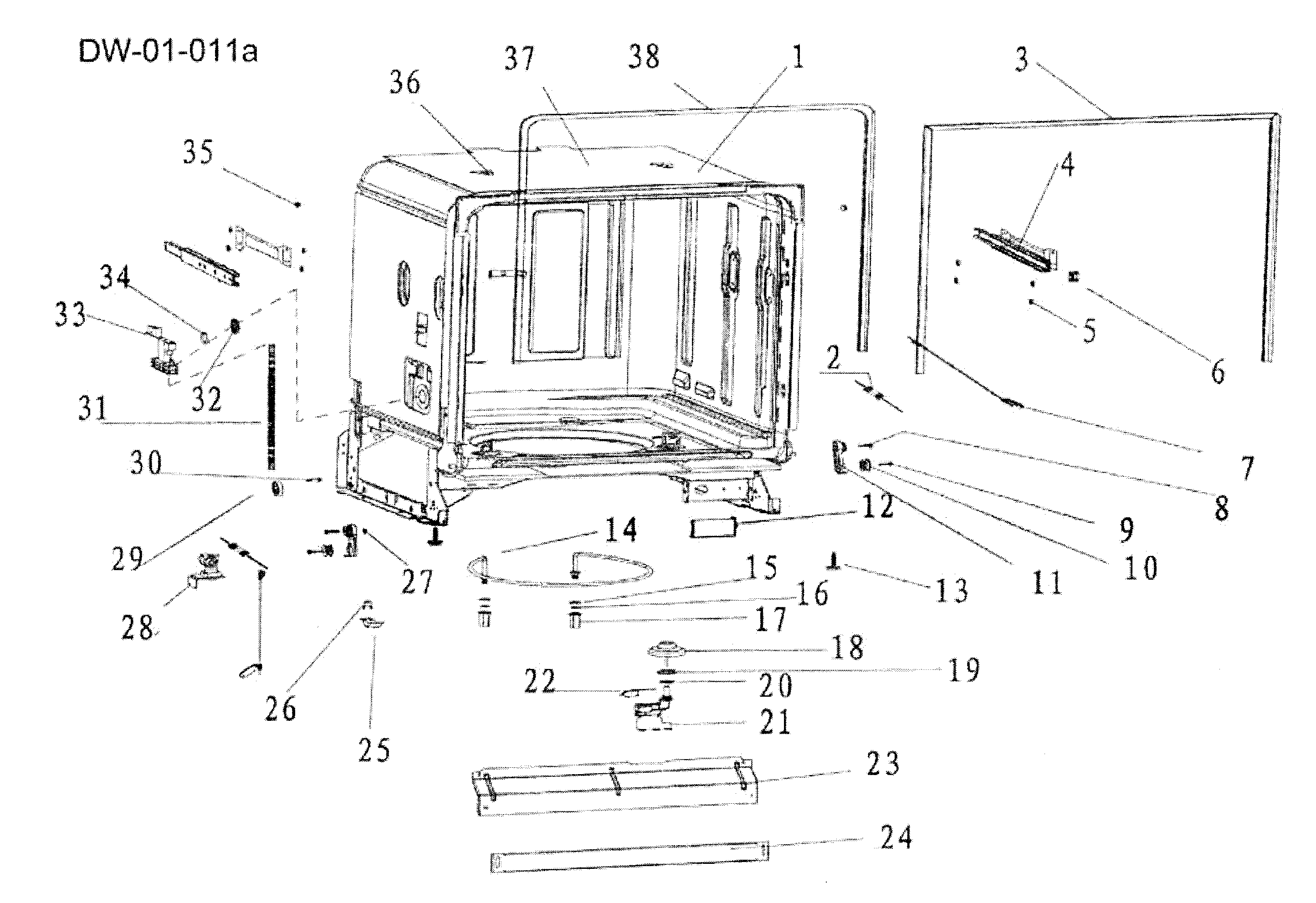 Cabinet assy