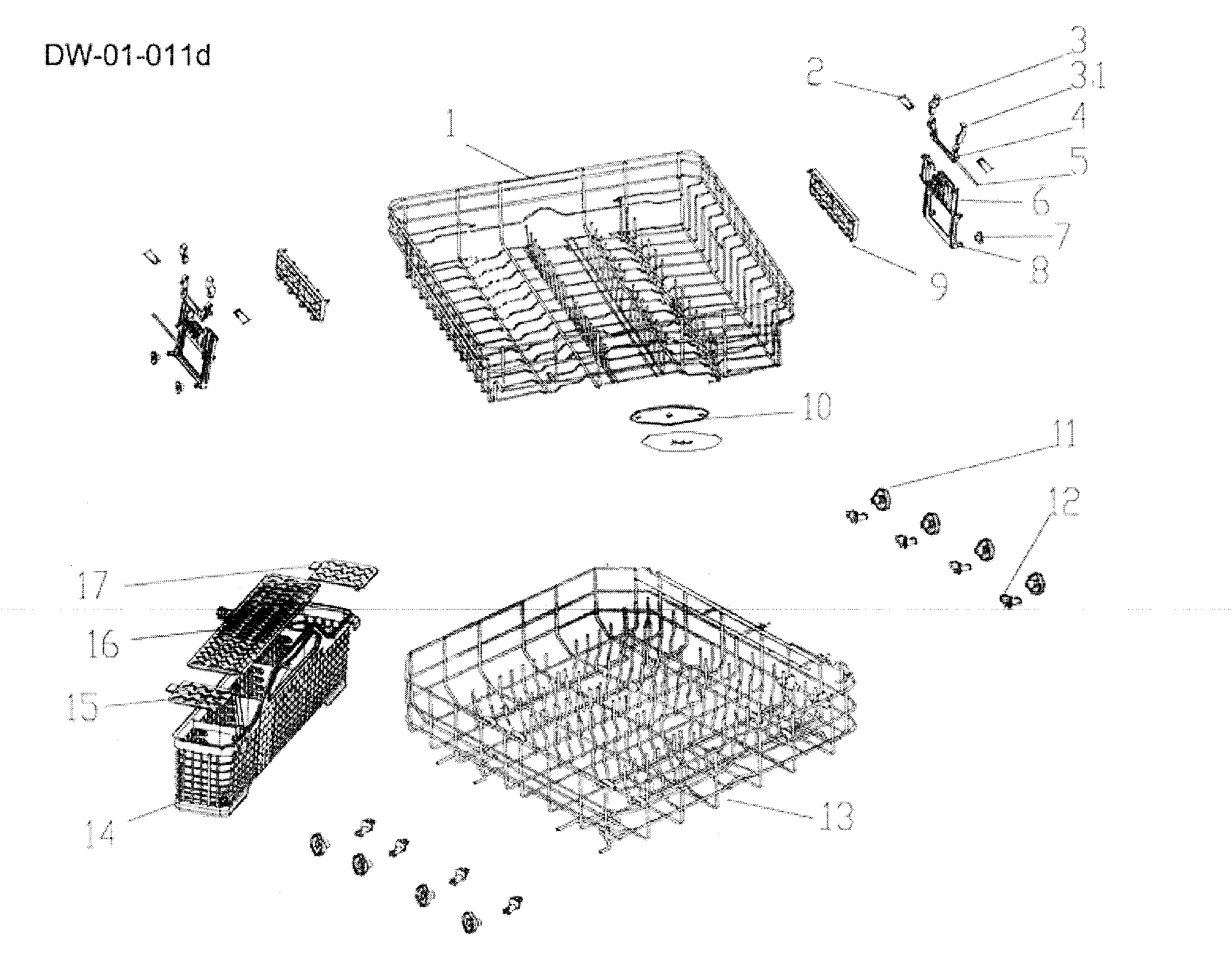 Basket assy