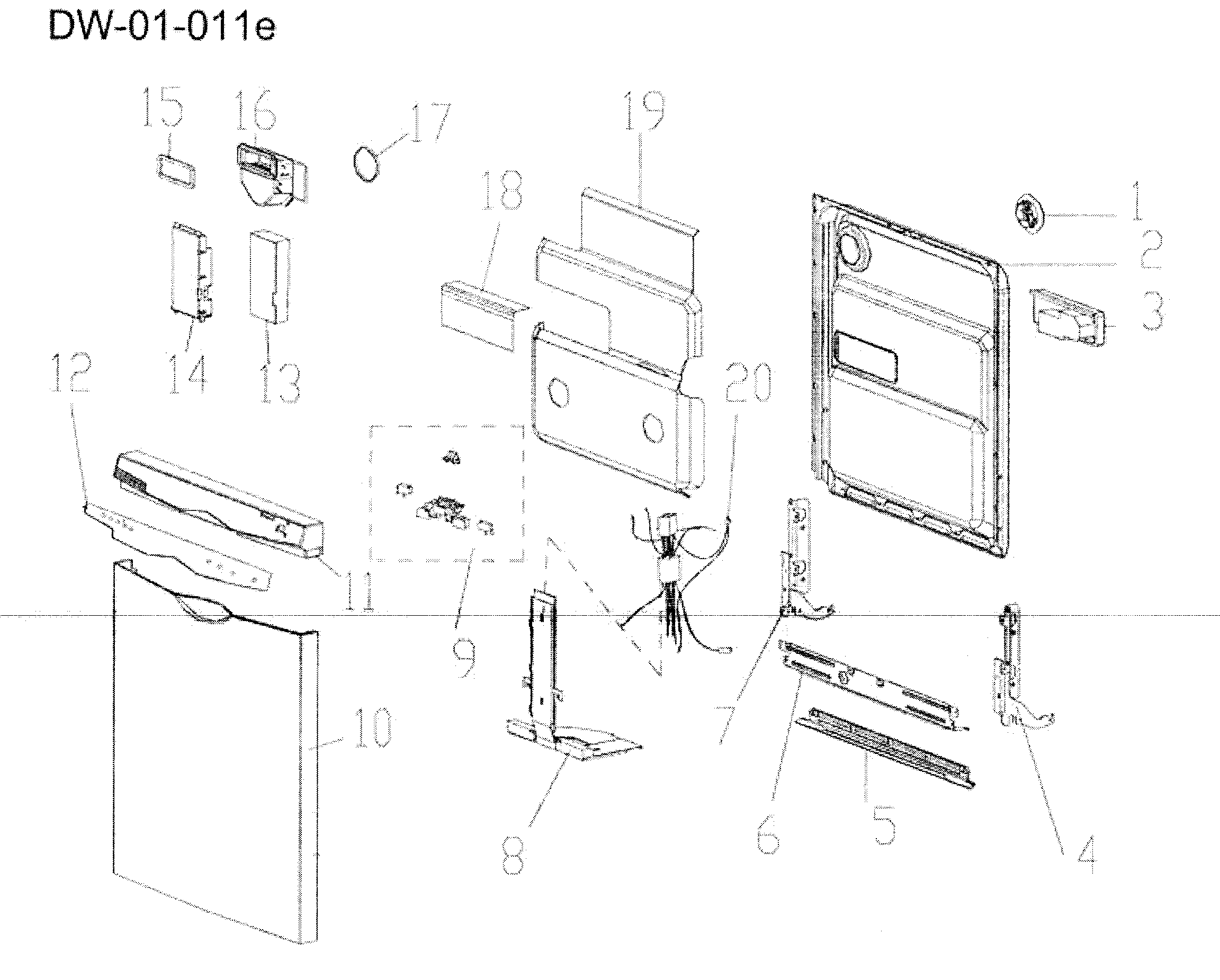 Door assy
