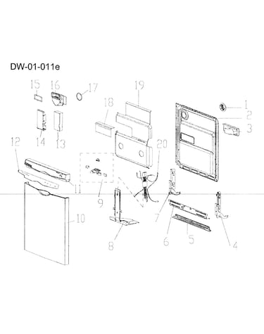 Door assy