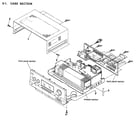 Sony STR-DH700 case assy diagram