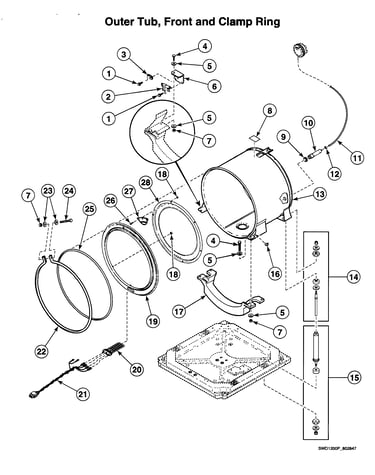 Tub assy